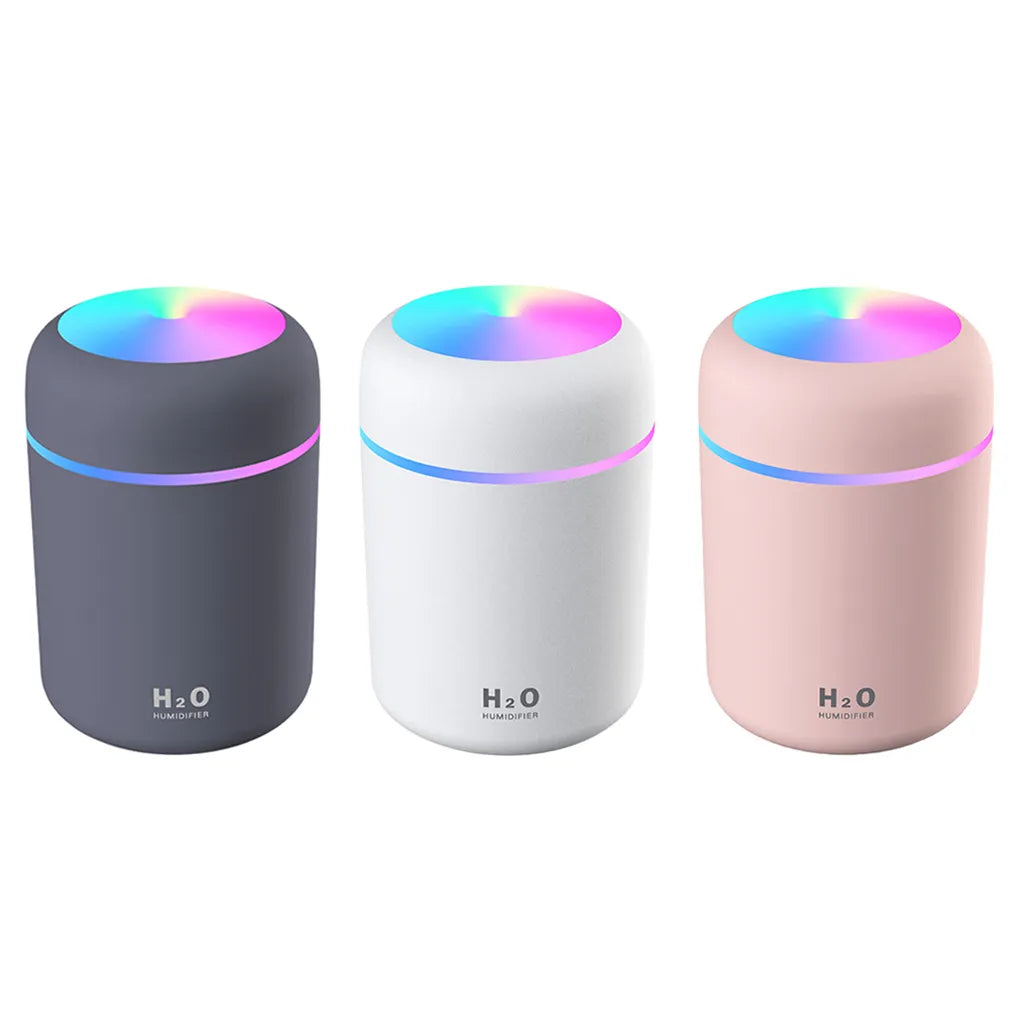 Portable Air Humidifier Aroma Essential Oil Diffuser With Night Light