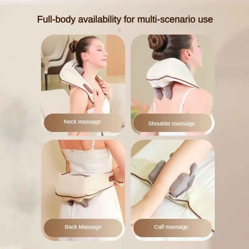 8D Neck and Shoulder Electric Multifunctional Back Massager