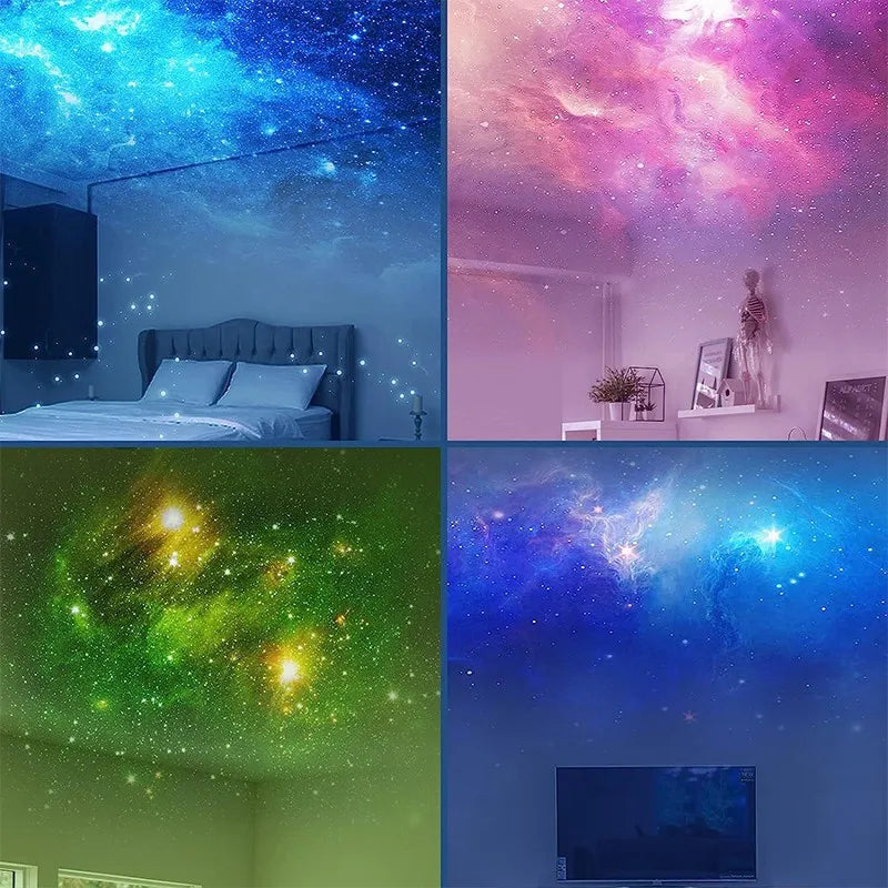 Galaxy Star Projector LED Night Light Starry Sky Astronaut